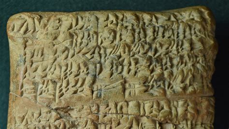Ancient Tablets Foretold Doom Awaiting Babylonian Kings.
